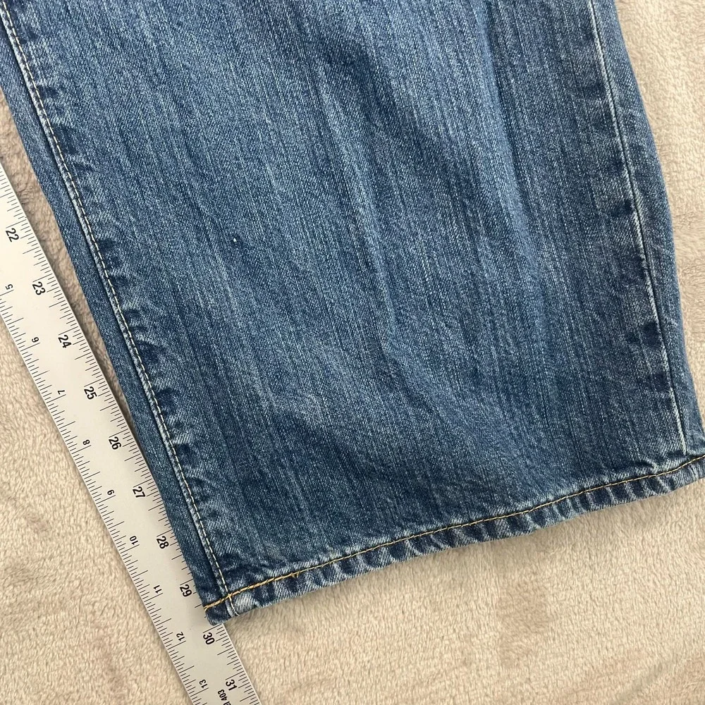 Polo Ralph Lauren Hampton Straight‎ Jeans Mens Big 48x30 Blue Denim Relaxed 48B